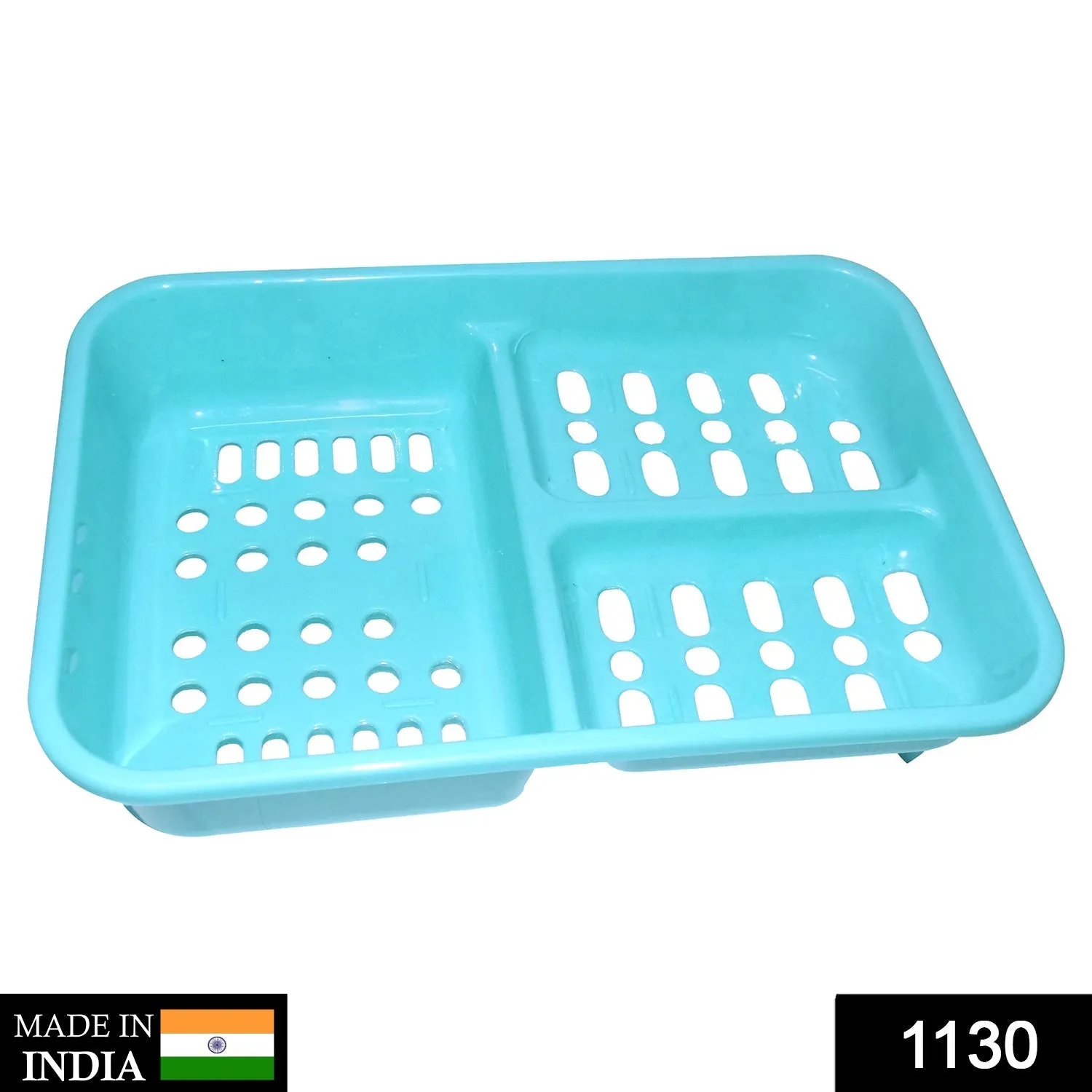 1130 3 in 1 Soap keeping Plastic Case for Bathroom use