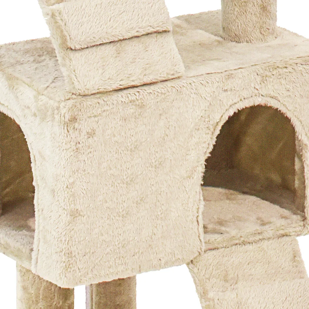 2.1M Cat Scratching Post Tree Gym House Condo Furniture Scratcher Tower