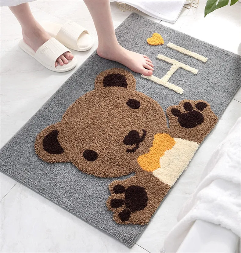 Absorbent Bathroom Doormat