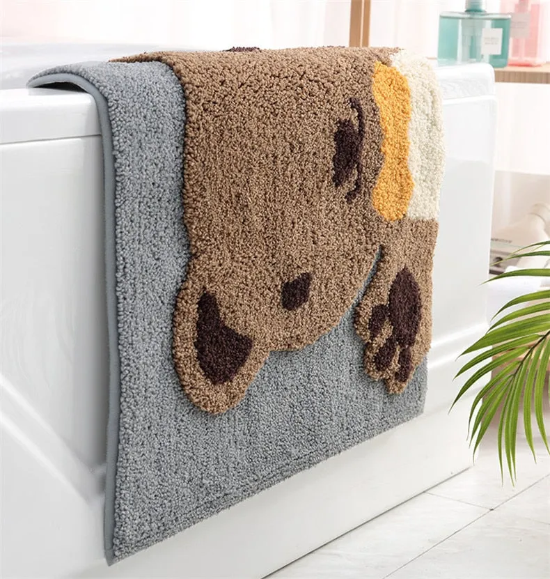 Absorbent Bathroom Doormat