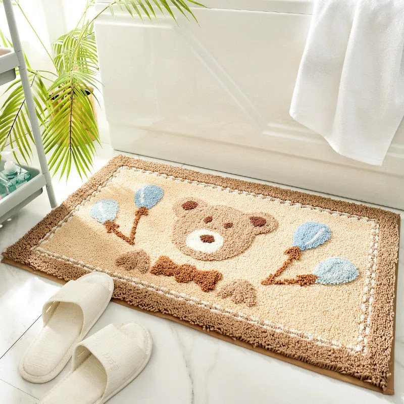 Absorbent Bathroom Doormat