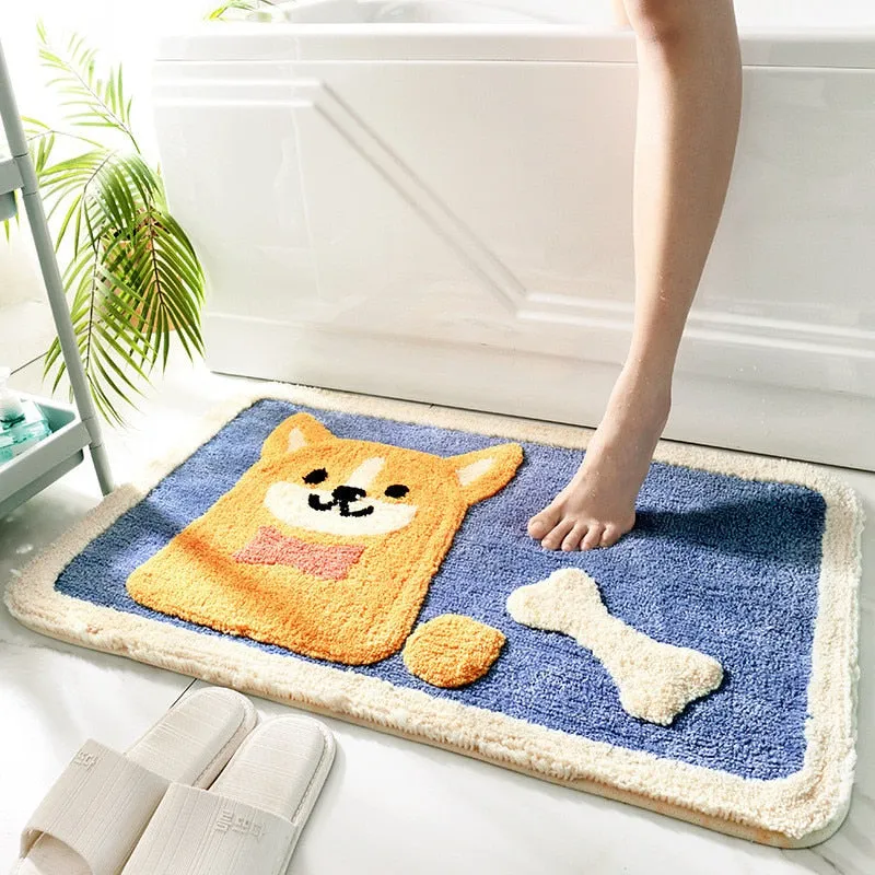 Absorbent Bathroom Doormat