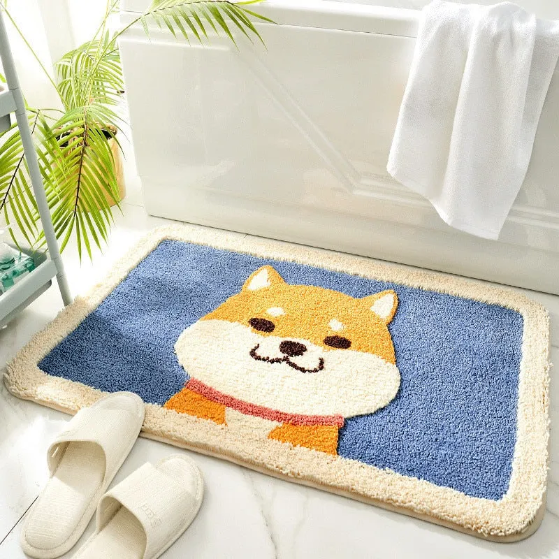 Absorbent Bathroom Doormat