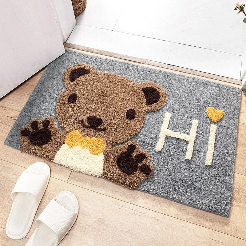 Absorbent Bathroom Doormat