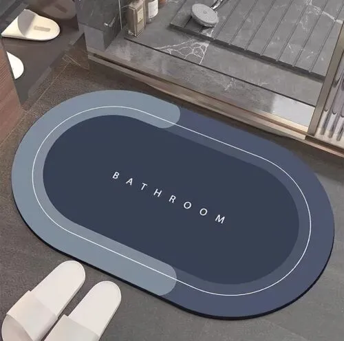 Absorbent Soft Bathroom Floor Rug