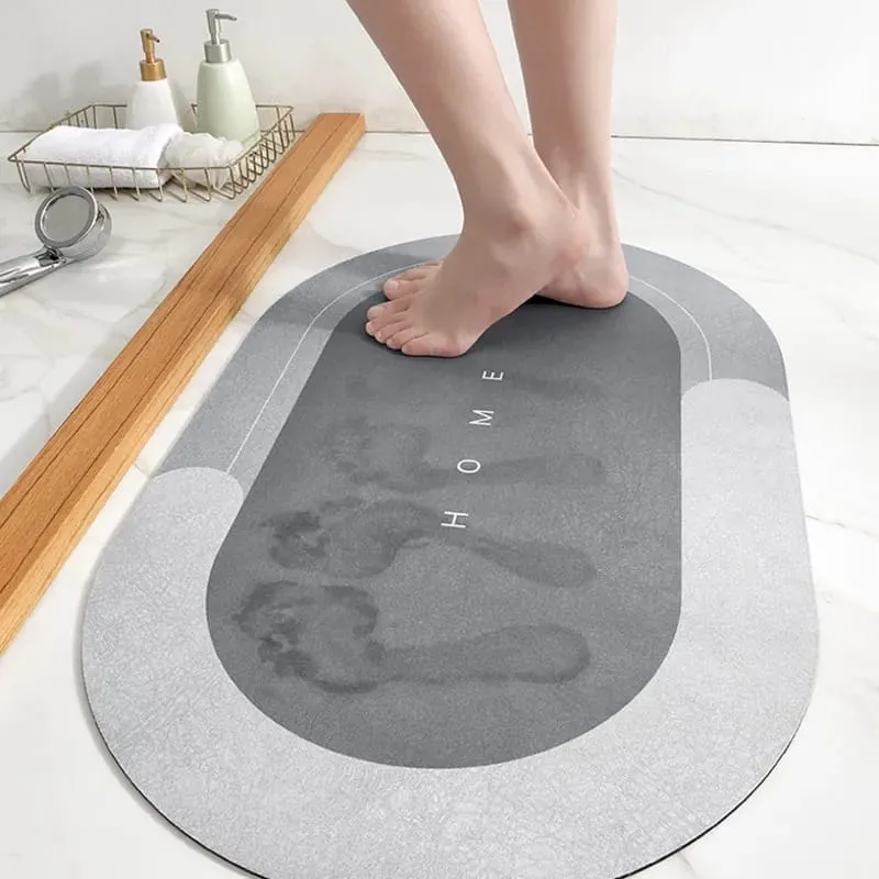 Absorbent Soft Bathroom Floor Rug