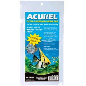 Acurel Filter Lifeguard Media Bag Medium 4" x 12"