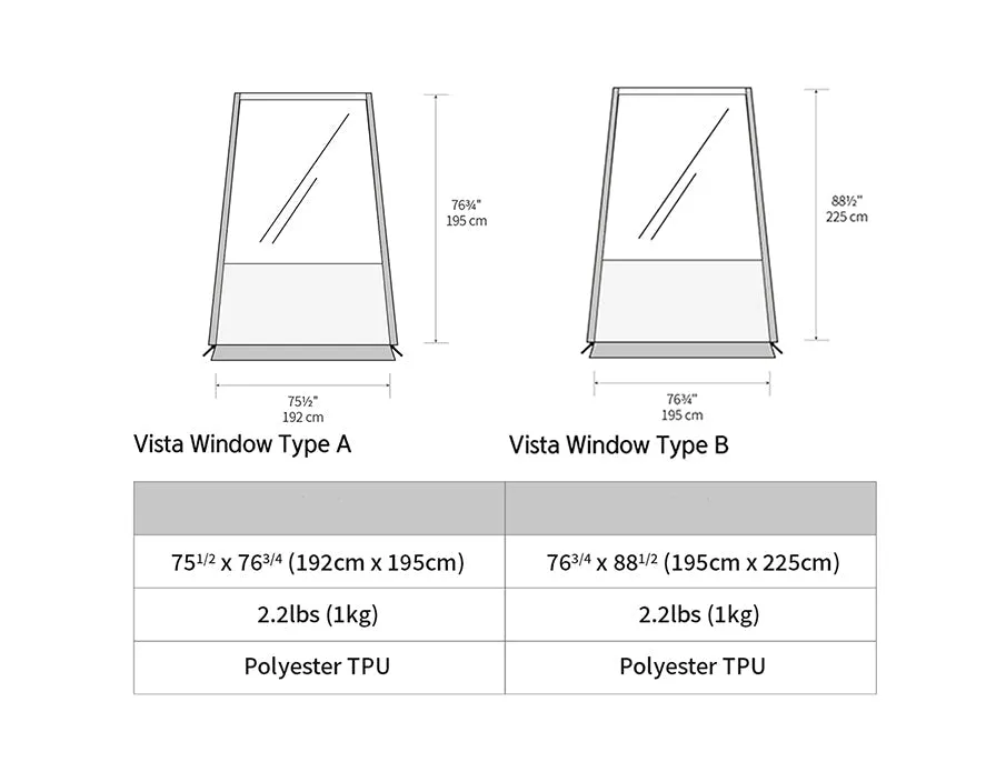 Annex Plus Vista Window