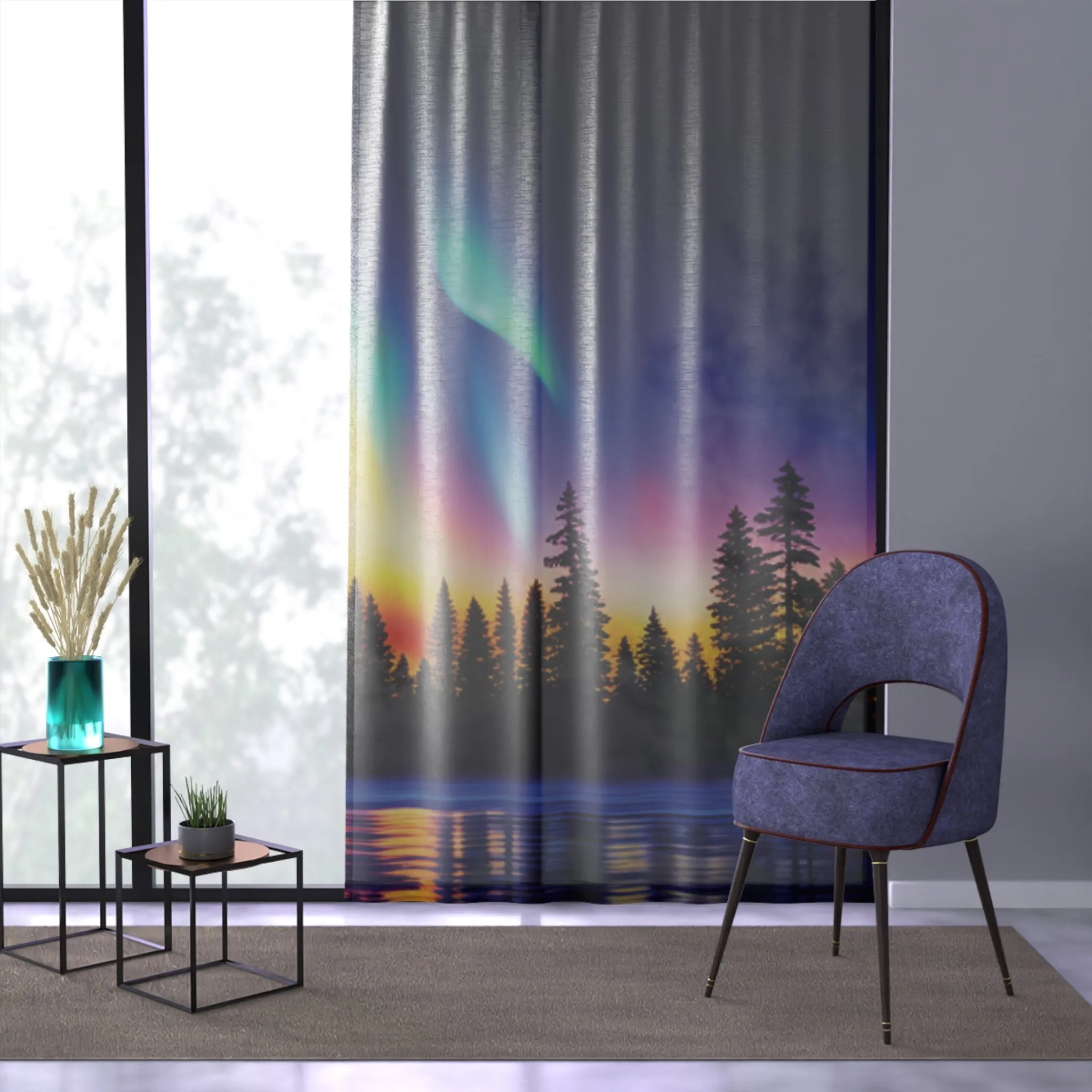 Aurora Right Window Curtain