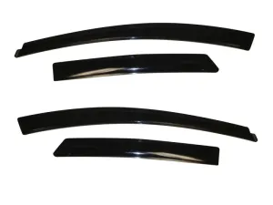 AVS 12-18 Ford Focus Ventvisor Outside Mount Window Deflectors 4pc - Smoke