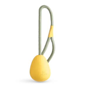 Beco - Natural Rubber Slinger Pebble - Yellow