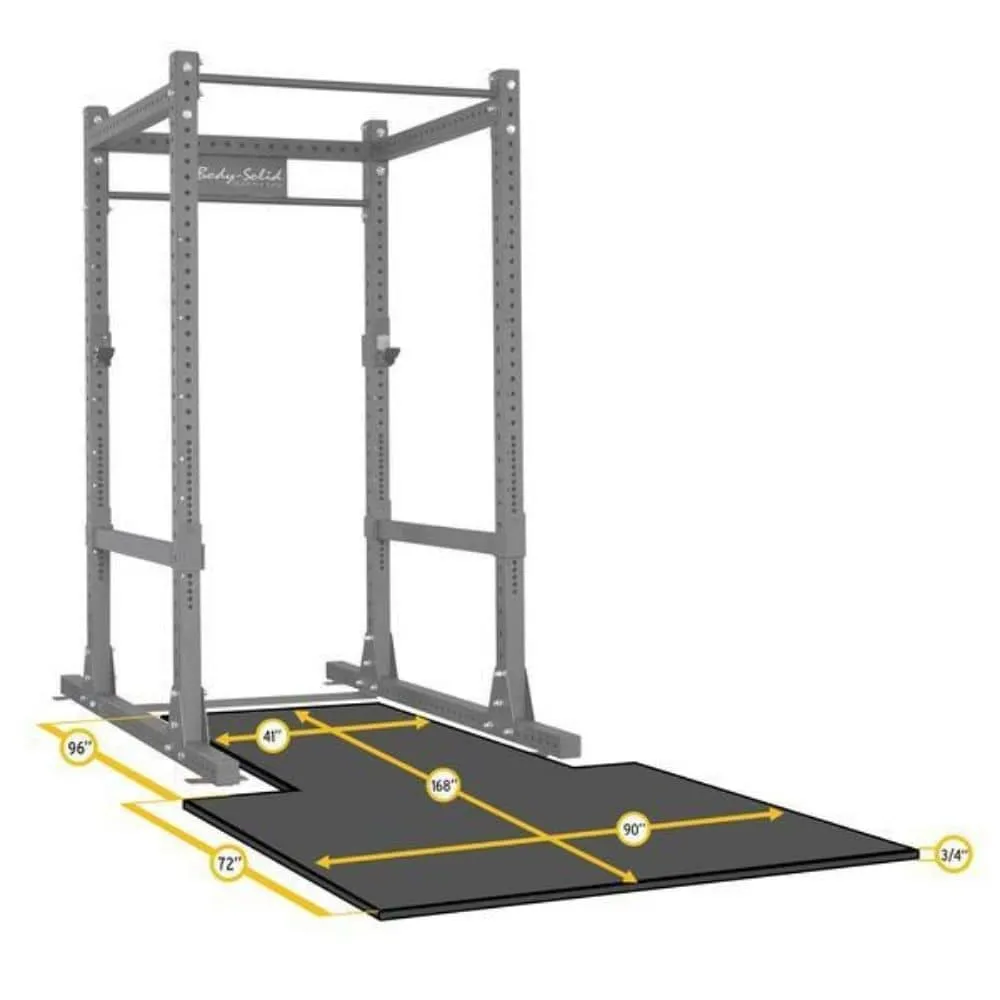 Body-Solid Power Rack Floor Mat SPRPLATFORM