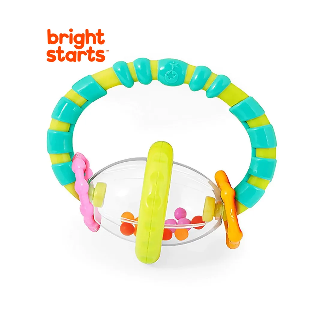 Bright Starts Grab & Spin Rattle Toy (3m )