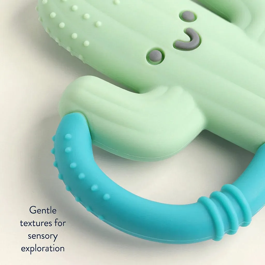 Cactus Chew Crew™ Silicone Handle Teether