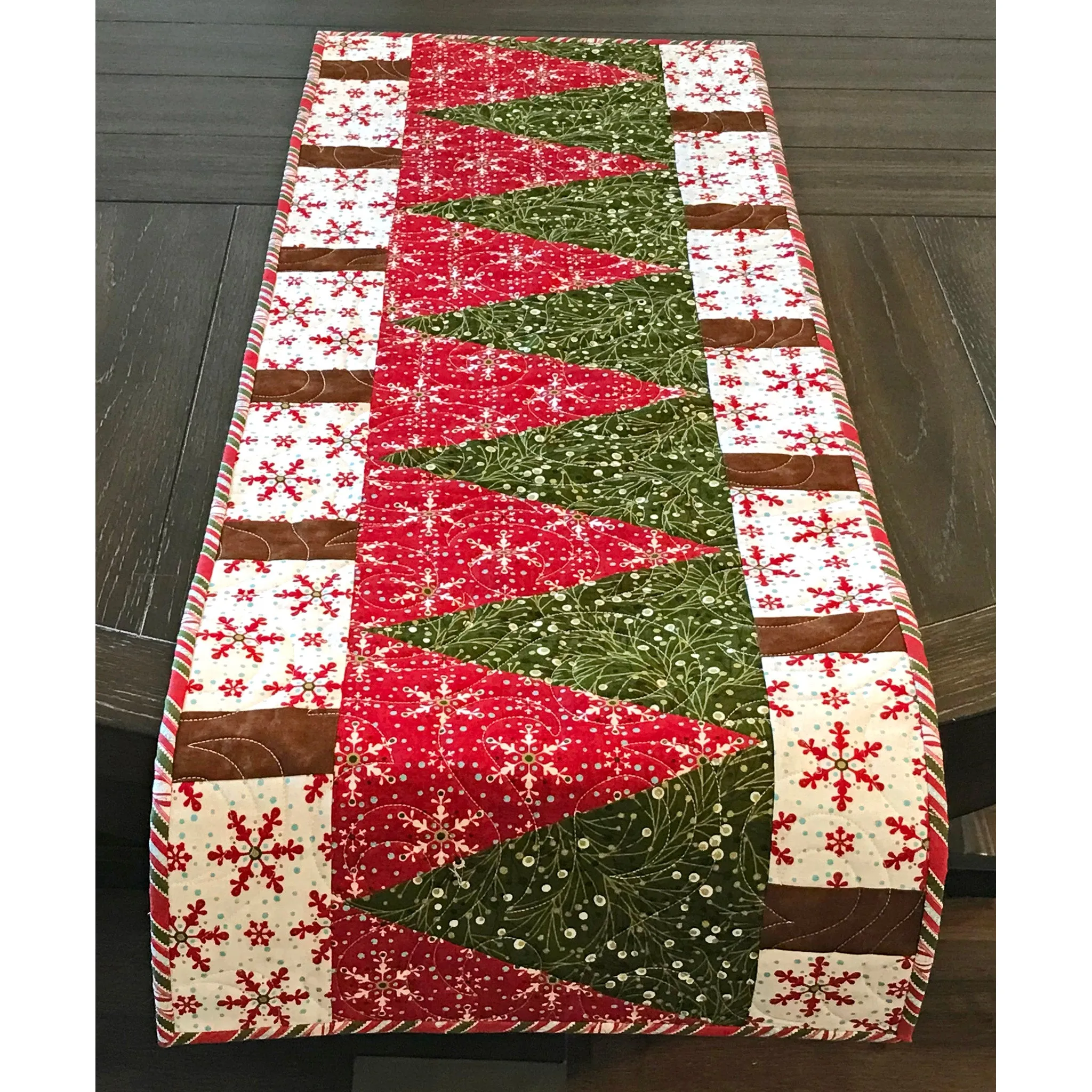 Christmas Tree Lane Quilt Pattern CCQ-064 - Paper Pattern