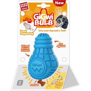 GiGwi Bulb Treat Dispenser Rubber Dog Toy (Small)