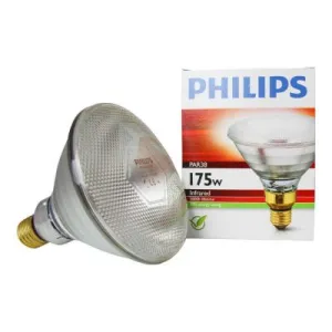 Heatlamp I/Red Bulb Philips Clear