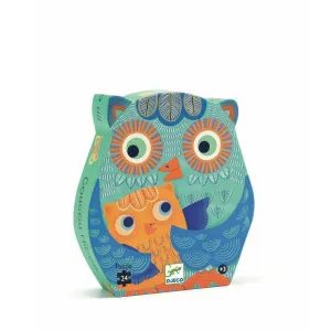 Hello Owl Silhouette Jigsaw Puzzle