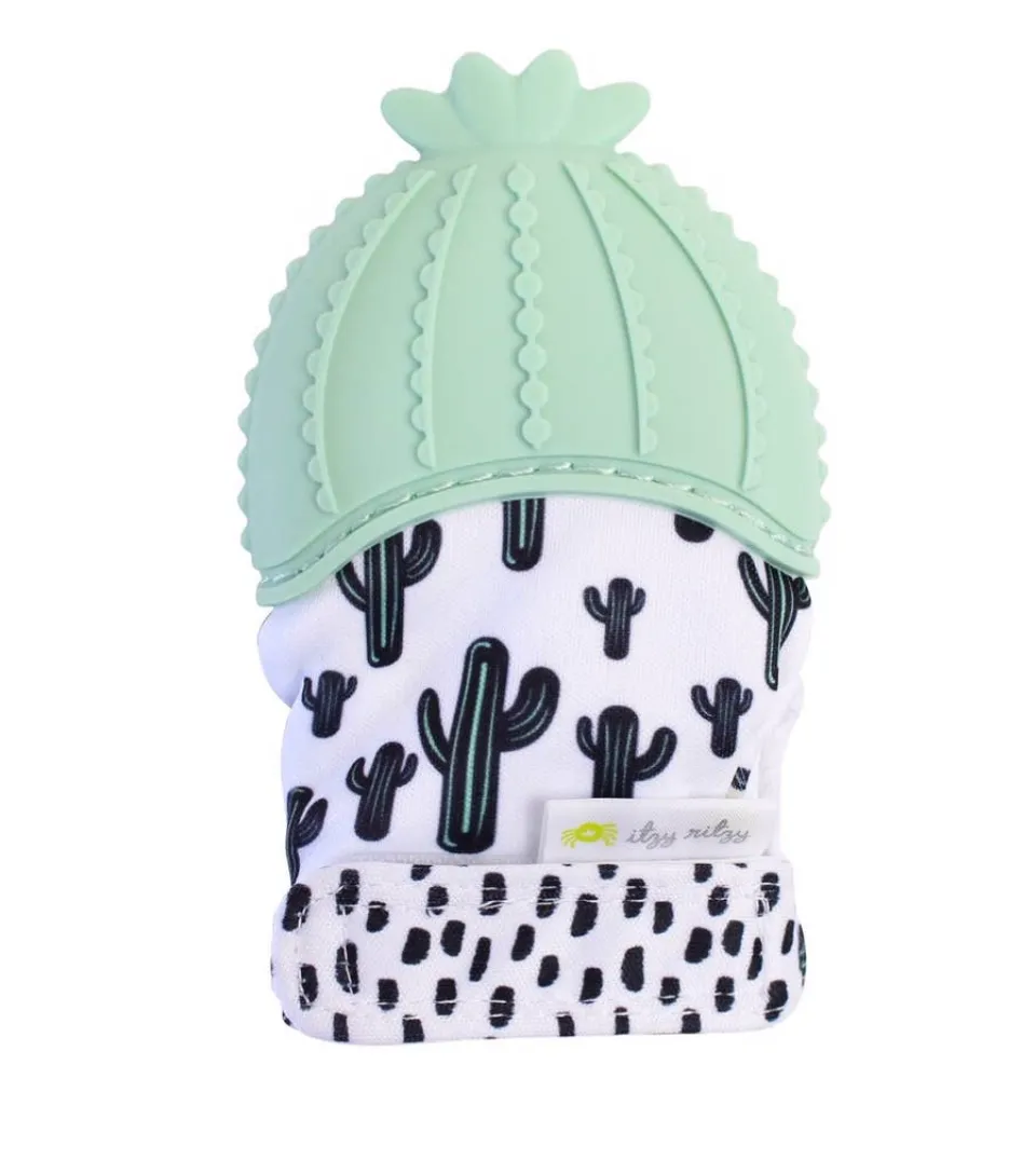 Itzy Mitt™ Teething Mitts - Cactus