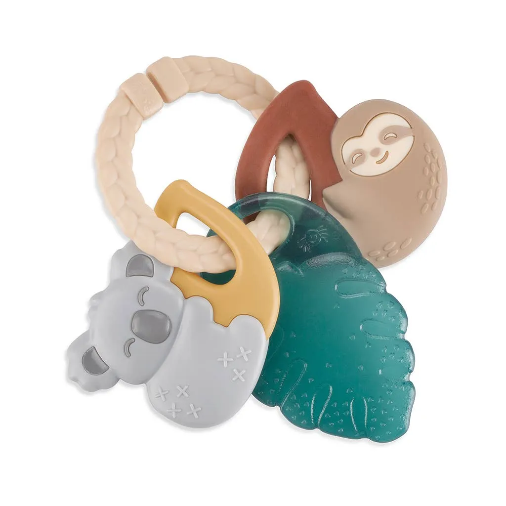 Itzy Ritzy - Tropical Itzy Keys™ Textured Ring with Teether   Rattle