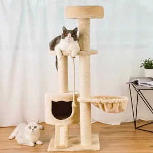 Large Multi-Level Cat Tree & Scratching Post