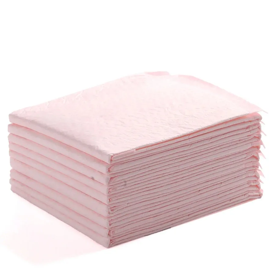 Little Story Disposable Diaper Changing Mats - Pack of 20pcs (Pink)