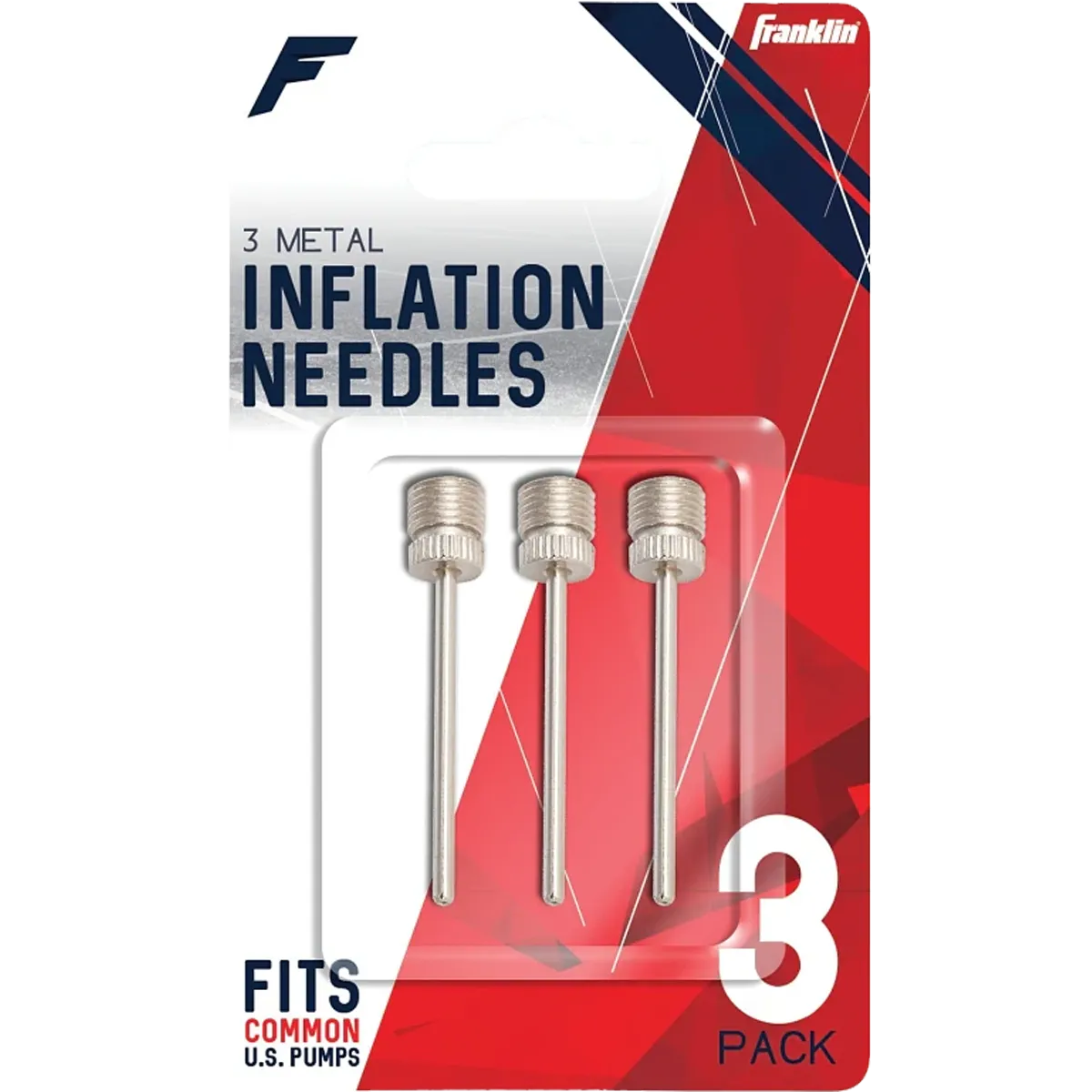 Metal Inflation Needles (3 Pack)