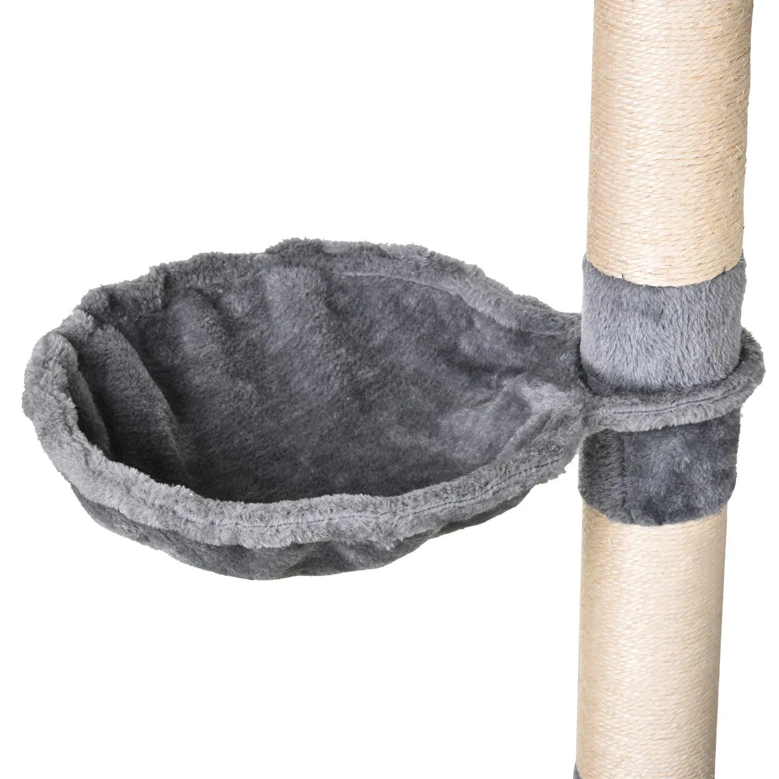 Multi-Level Cat Condo Tower, 154cm - Grey