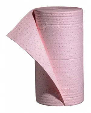 New Pig 150 ft Absorbent Roll, Fluids Absorbed: Chemical, Hazmat, Heavy, 40.2 gal, 1 EA - MAT309