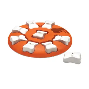 Nina Ottosson Dog Smart Enrichment Puzzle Feeder Orange