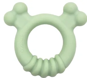 Nylabone Sensory Material Puppy Chew Toy Ring - Puppy Teething Toy for Boredom & Stimulation - Puppy Supplies - Chicken Flavor, Small/Regular