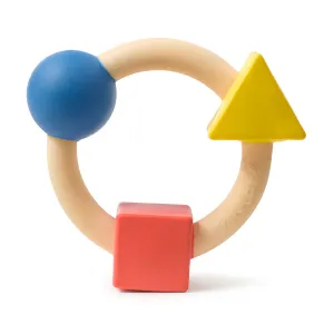 Oli & Carol X Bauhaus Movement Teething Ring Basic Colours