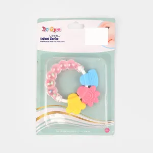 Rattle & Teether | Pink