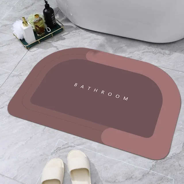 Super Absorbent Bath Mat 43x68cm