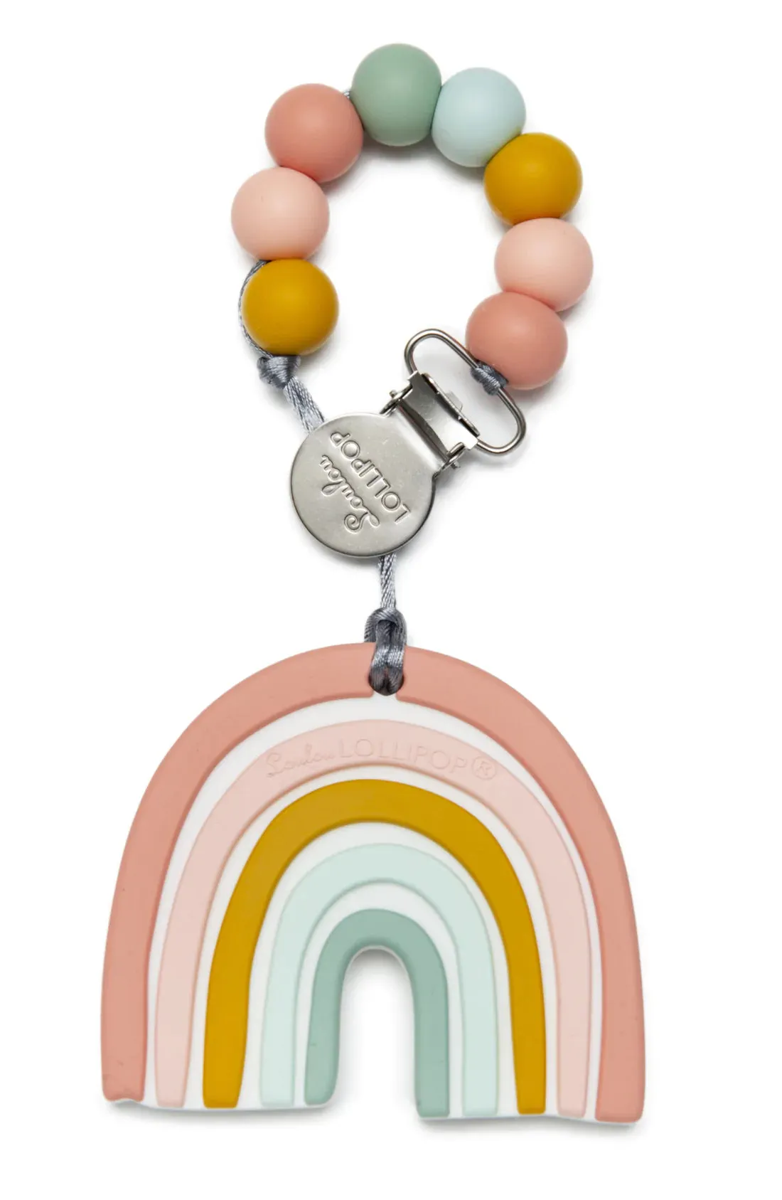 The Pastel Rainbow Teether Set