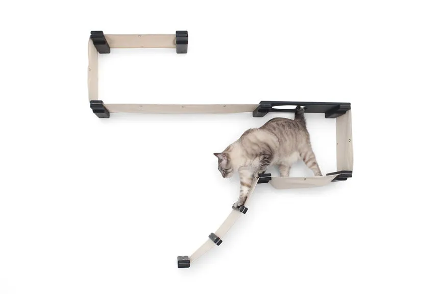 The Play Cat Condo - A Wall-Mounted Cat Tree - by Catastrophic Creations