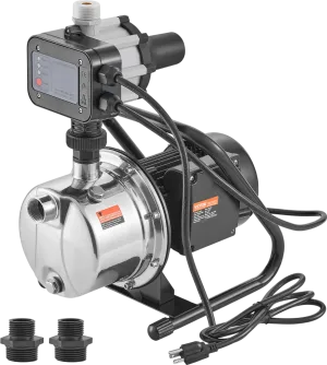 Vevor Shallow Well Pump Portable Jet Pump with Auto Controller 1HP 23GPM New