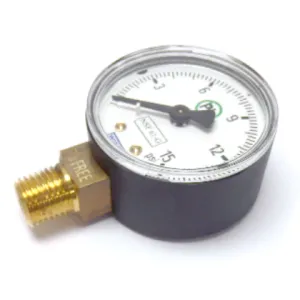 WIKA 111.10DW 0 to 30 PSI 2" Dial Certified Pressure Gauge